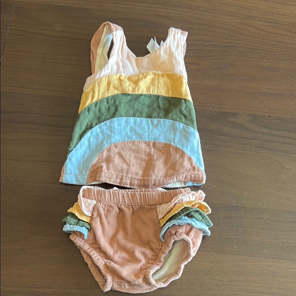 Hanna Andersson Bottom and top set size 0-3 months